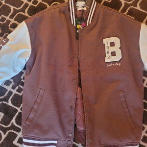 Ardene Brown Varsity Letterman Jacket Large